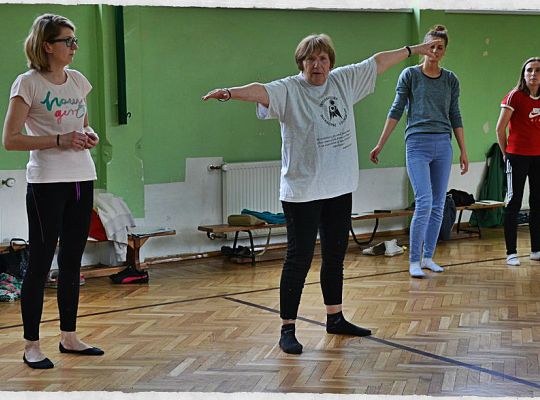 Instrukcje naszej pani trenerki